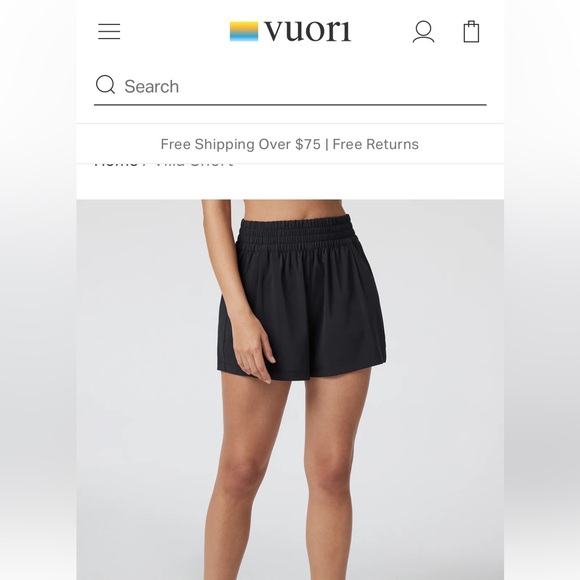 Vuori Pants - Vuori Villa shorts - like new!